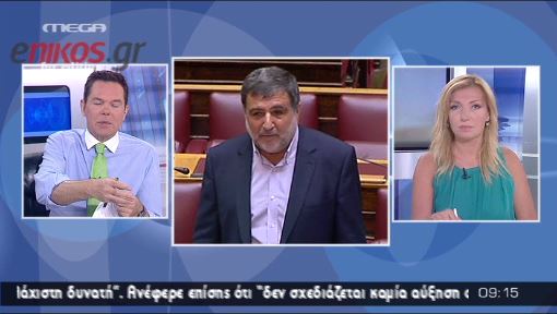 Κασσής: Δε δέχομαι τους εκβιασμούς…