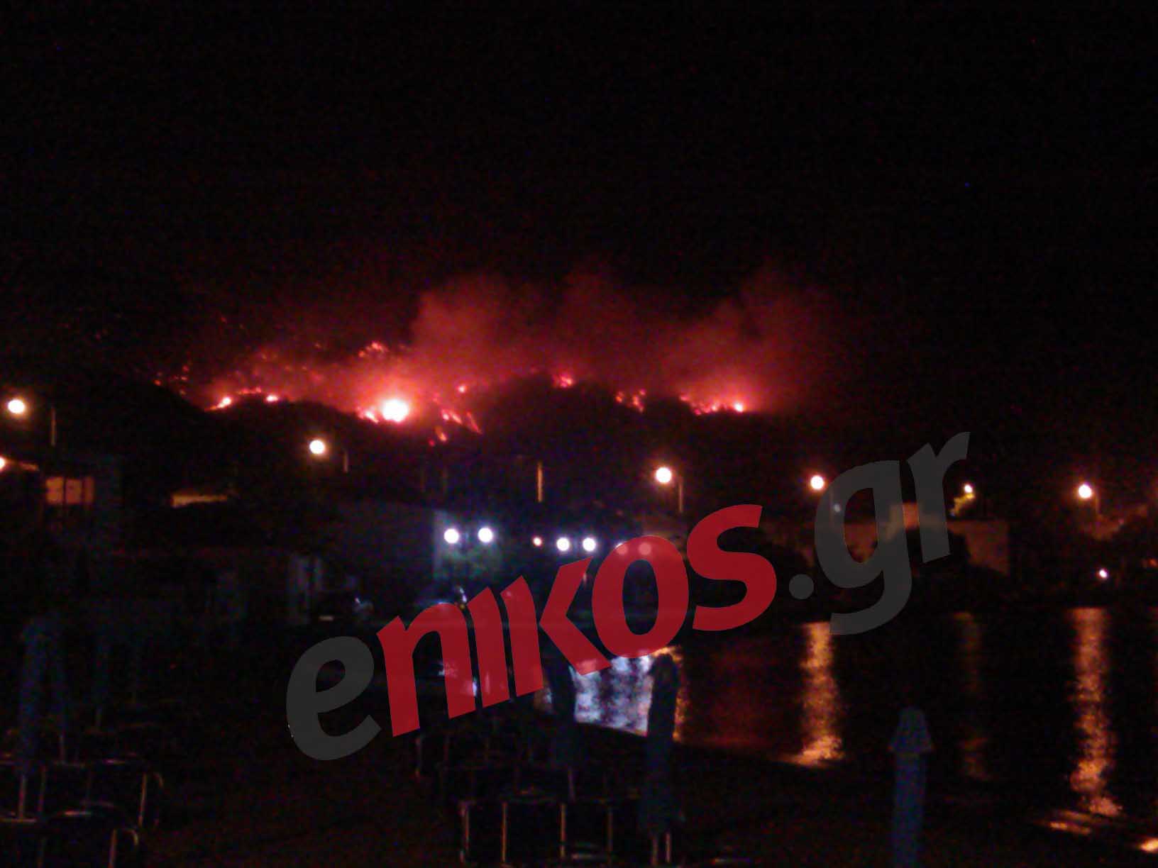 Νύχτα αγωνίας στη Θάσο