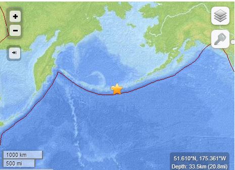 Σεισμός 7 Ρίχτερ στην Αλάσκα