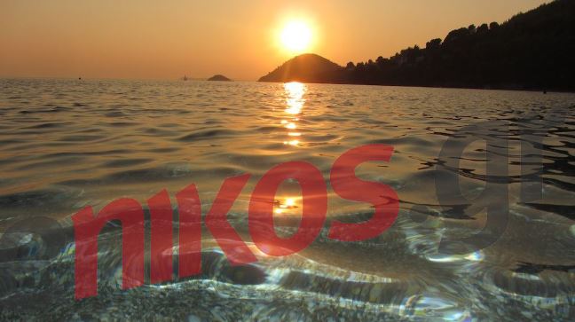 ΦΩΤΟ από το ηλιοβασίλεμα στην Σκόπελο