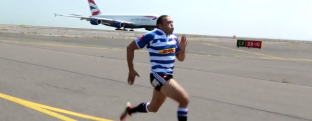 ΒΙΝΤΕΟ-Άνθρωπος vs αεροπλάνου