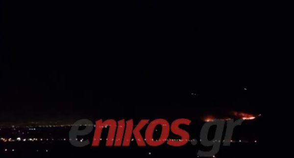 ΒΙΝΤΕΟ- Η φωτιά στην Βαρυμπόμπη
