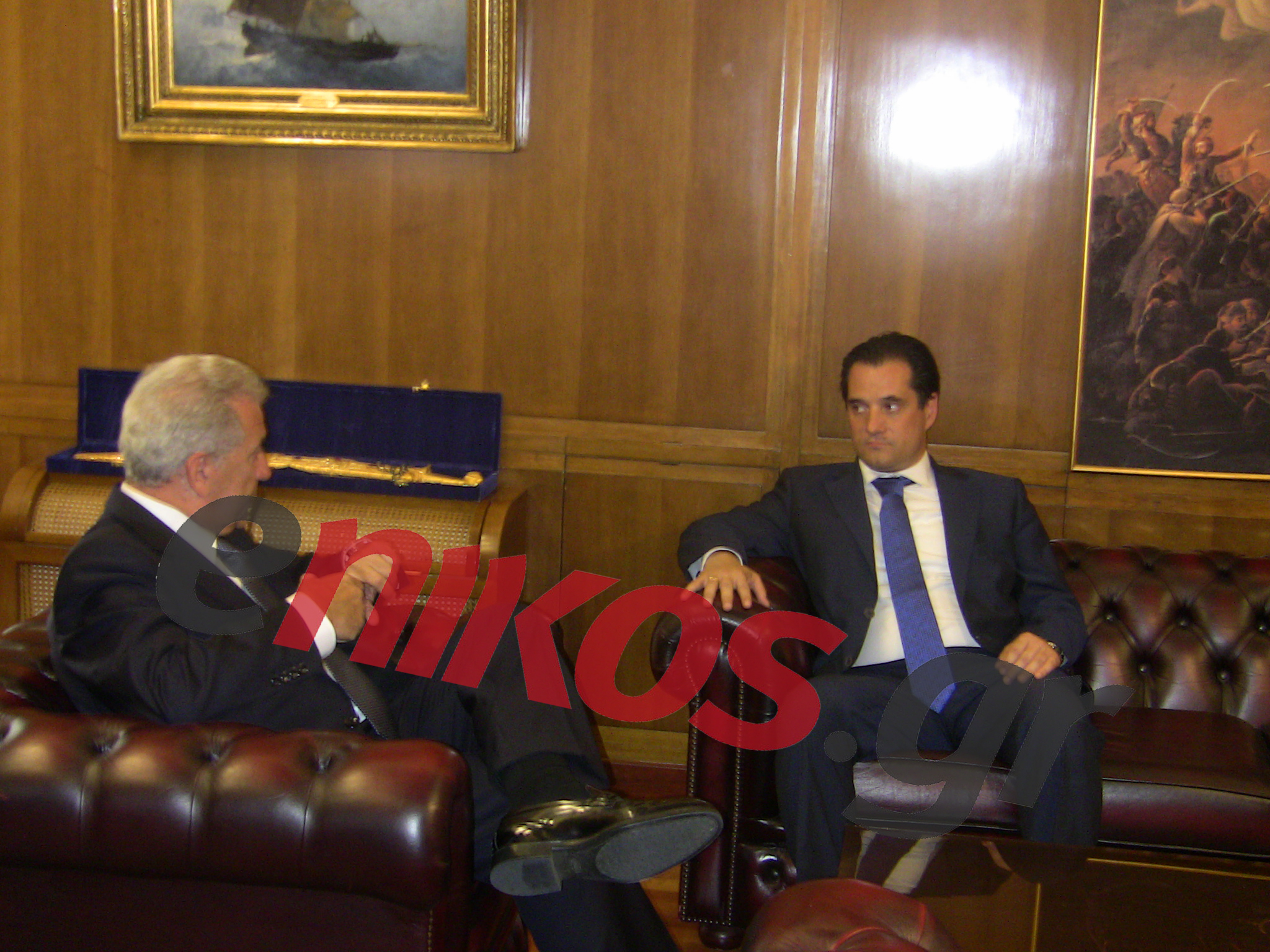 Συνάντηση Αβραμόπουλου-Άδωνι