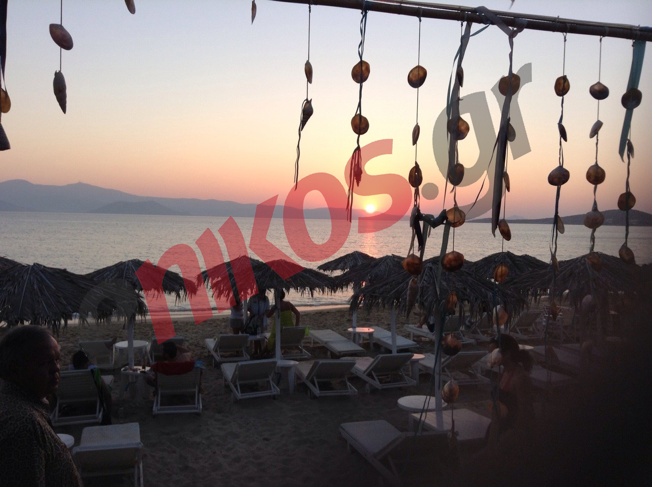 ΦΩΤΟ-Ηλιοβασίλεμα στη Νάξο