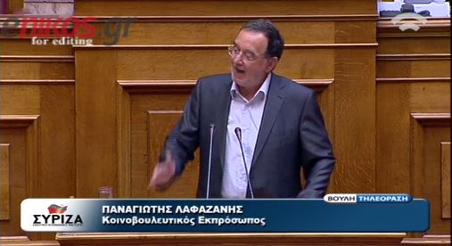 Λαφαζάνης: Μπήκαν σαν κλέφτες στο Πολυτεχνείο