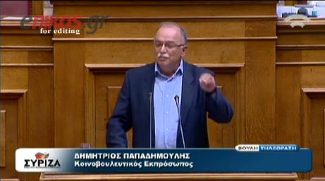 ΒΙΝΤΕΟ-Παπαδημούλης: Υπάρχει φόνος με πολιτικά κίνητρα