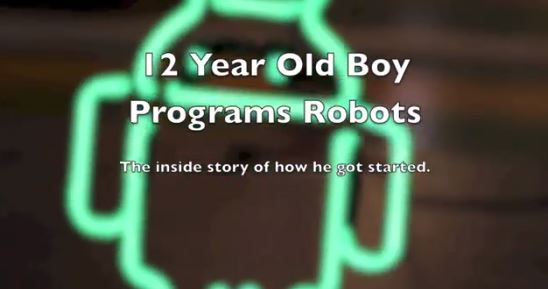 ΒΙΝΤΕΟ-Δωδεκάχρονος φτιάχνει ρομπότ