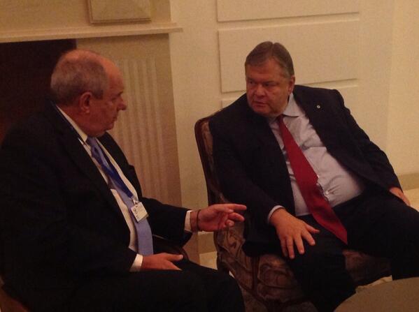 ΦΩΤΟ-Ο Κουίκ με τον Βενιζέλο