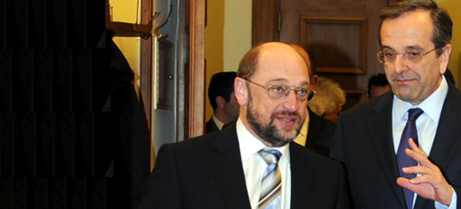 Συνάντηση Σαμαρά-Σουλτς