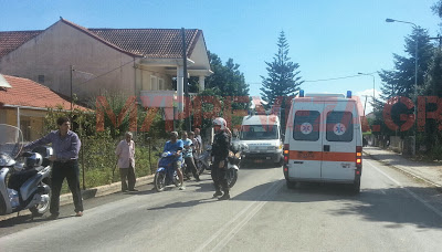 ΦΩΤΟ-Τροχαίο με τραυματισμό στην Πρέβεζα