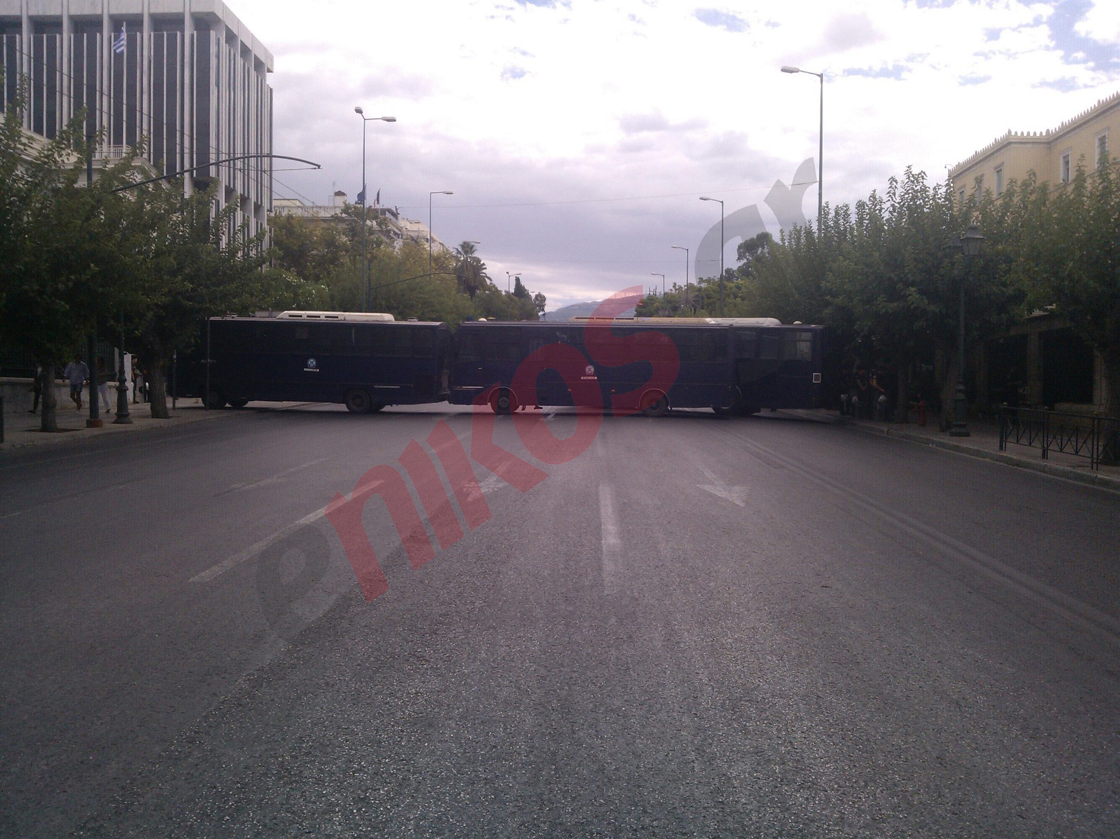 Κλούβες στην Βασ. Σοφίας