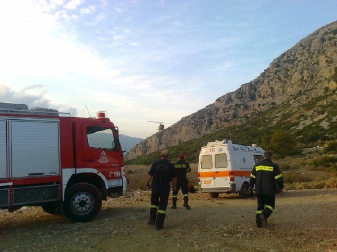 ΤΩΡΑ-Επιχείρηση διάσωσης αλεξιπτωτιστή