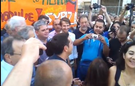 ΒΙΝΤΕΟ-Η υποδοχή στον Τσίπρα