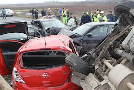 Καραμπόλα 8 οχημάτων στην Καρδία