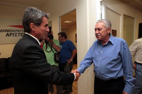 Θα τα ξαναπούν Κουβέλης-Λοβέρδος