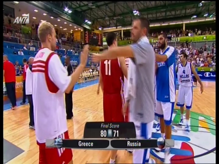 Τελικό: Ελλάδα-Ρωσία 80-71