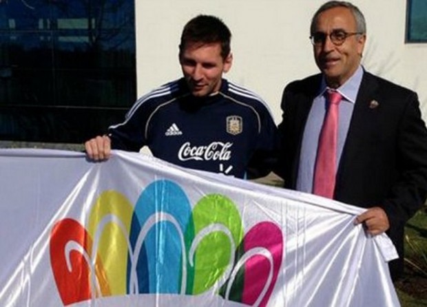 Ο Μέσι στο πλευρό της… Μαδρίτης