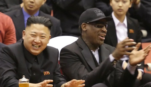 Ο Ντένις Ρόντμαν και η Β. Κορέα