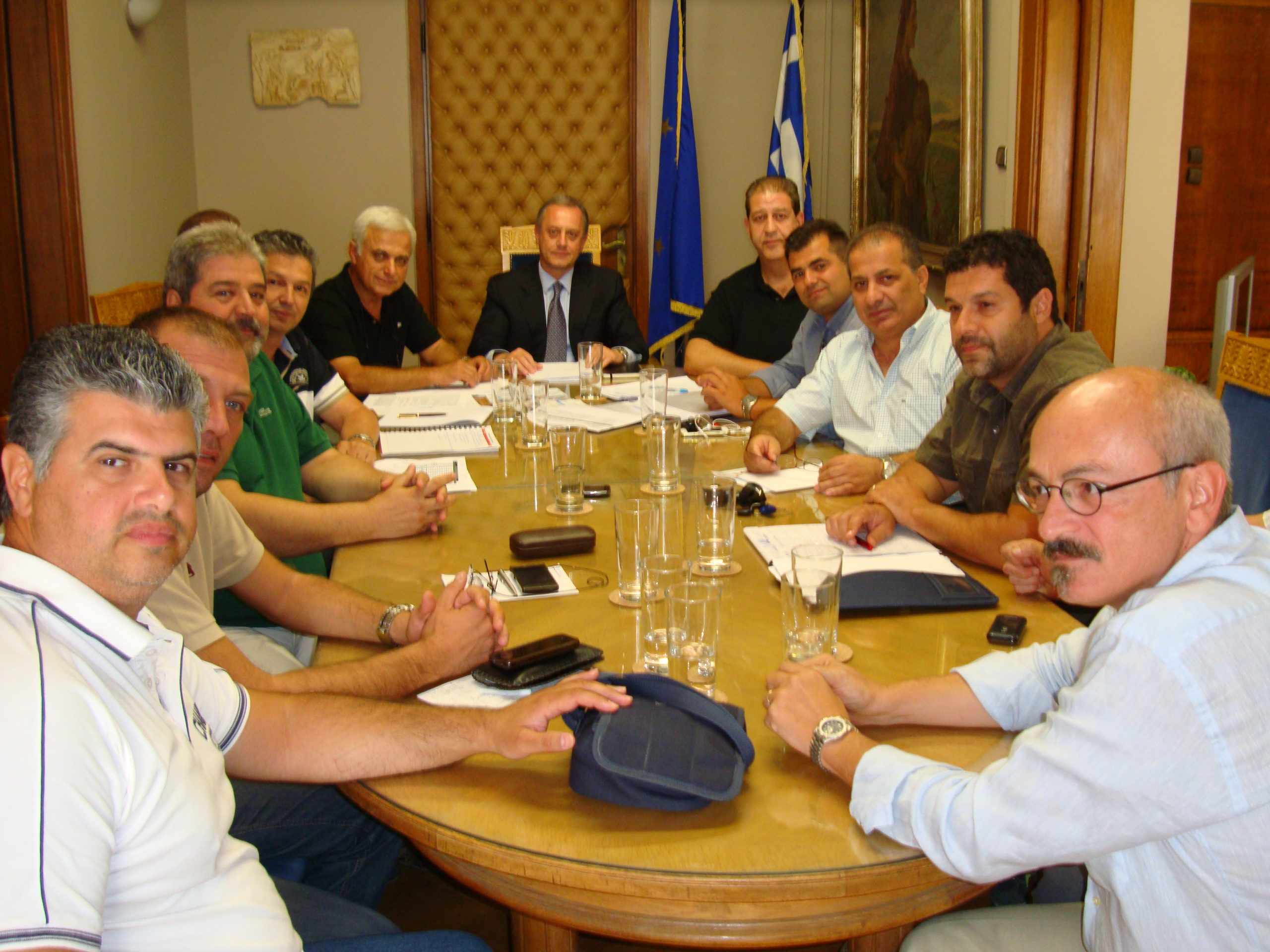 Οι φυσικοθεραπευτές στον Μπέζα