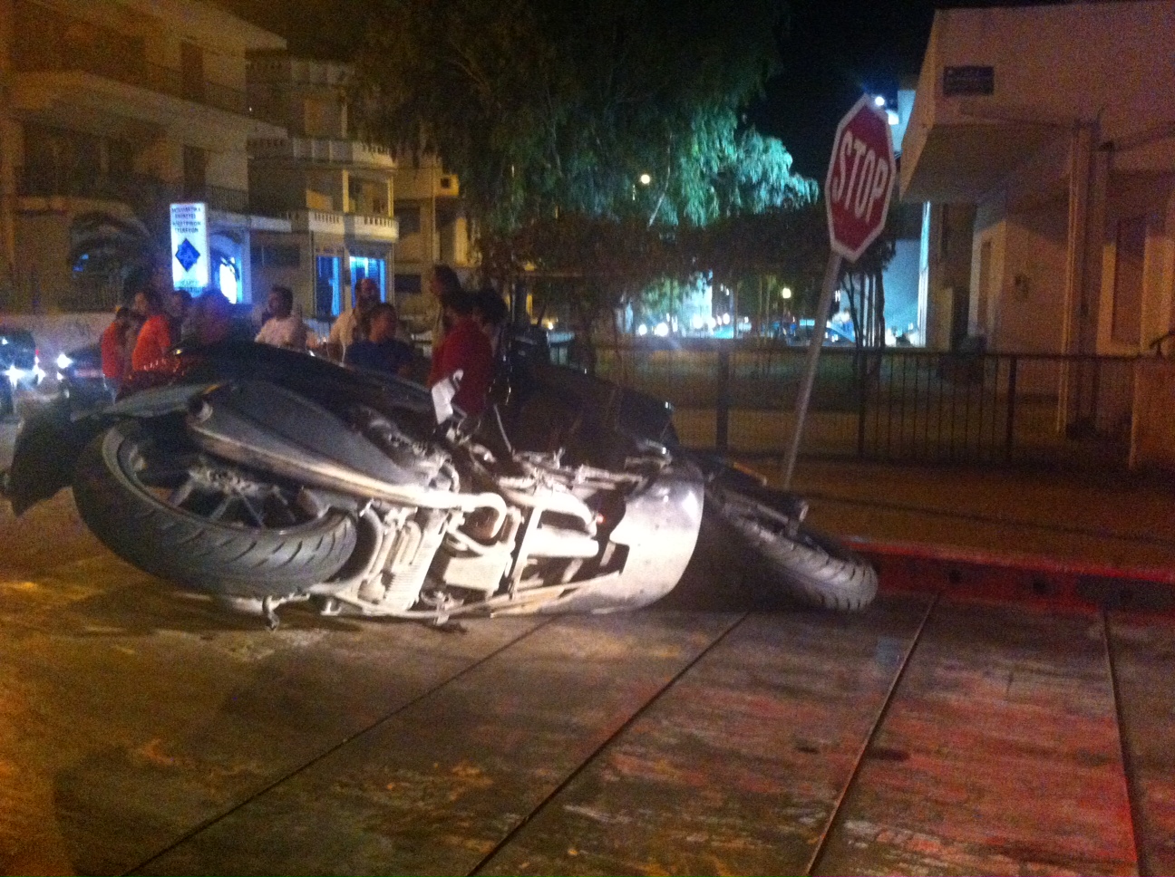 Σοβαρό τροχαίο με μηχανές