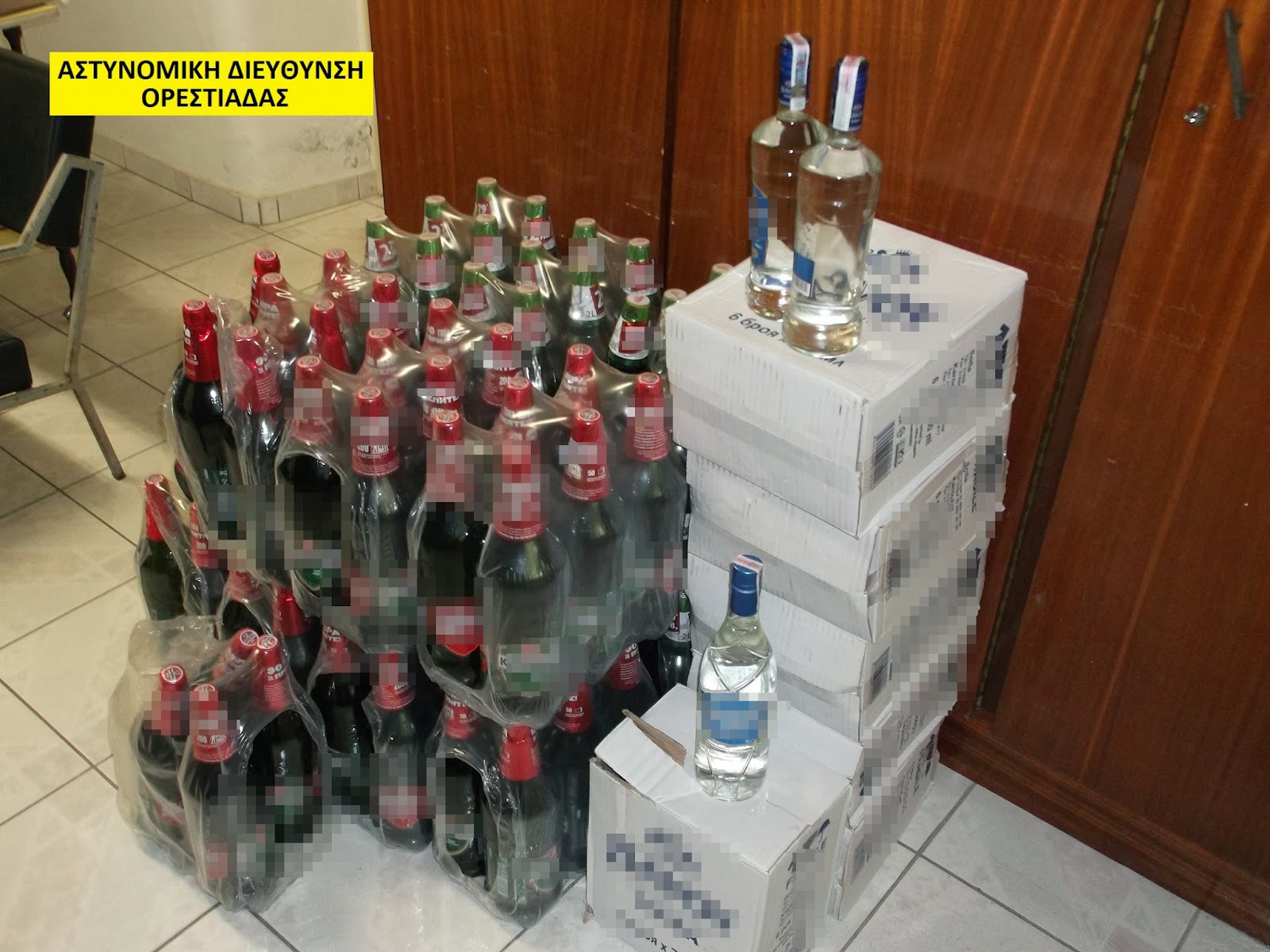 Μετέφερε λαθραία ποτά στα σύνορα