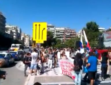 ΒΙΝΤΕΟ-Σε εξέλιξη αντιφασιστική συγκέντρωση