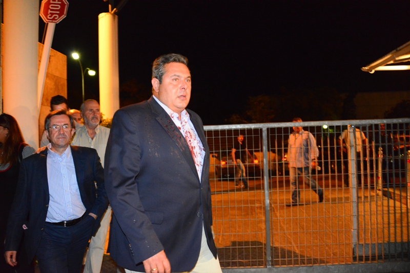 ΒΙΝΤΕΟ-Οι δηλώσεις του Καμμένου για την επίθεση που δέχθηκε