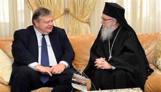 Είδε τον Αρχιεπίσκοπο Αμερικής ο Βενιζέλος