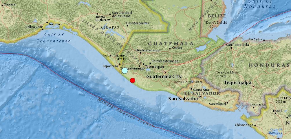 Σεισμός 6,5 Ρίχτερ στη Γουατεμάλα