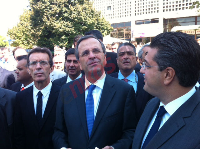 ΦΩΤΟ-Ο Σαμαράς στη ΔΕΘ