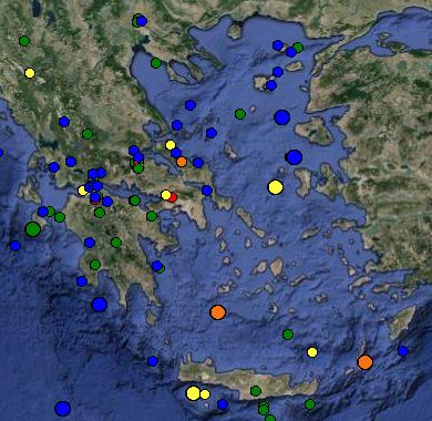 Γεωδυναμικό: 4,5 Ρίχτερ ο πρώτος σεισμός