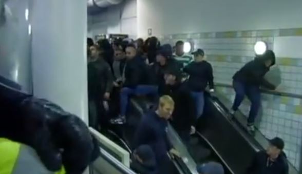 ΒΙΝΤΕΟ-“Άτακτη κάθοδος” με αστυνομική εντολή