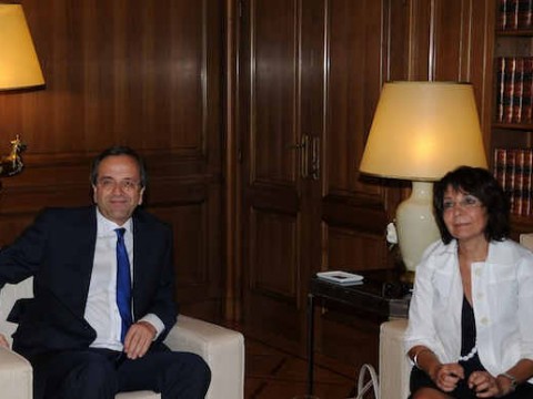 Συνάντηση Σαμαρά-Δαμανάκη