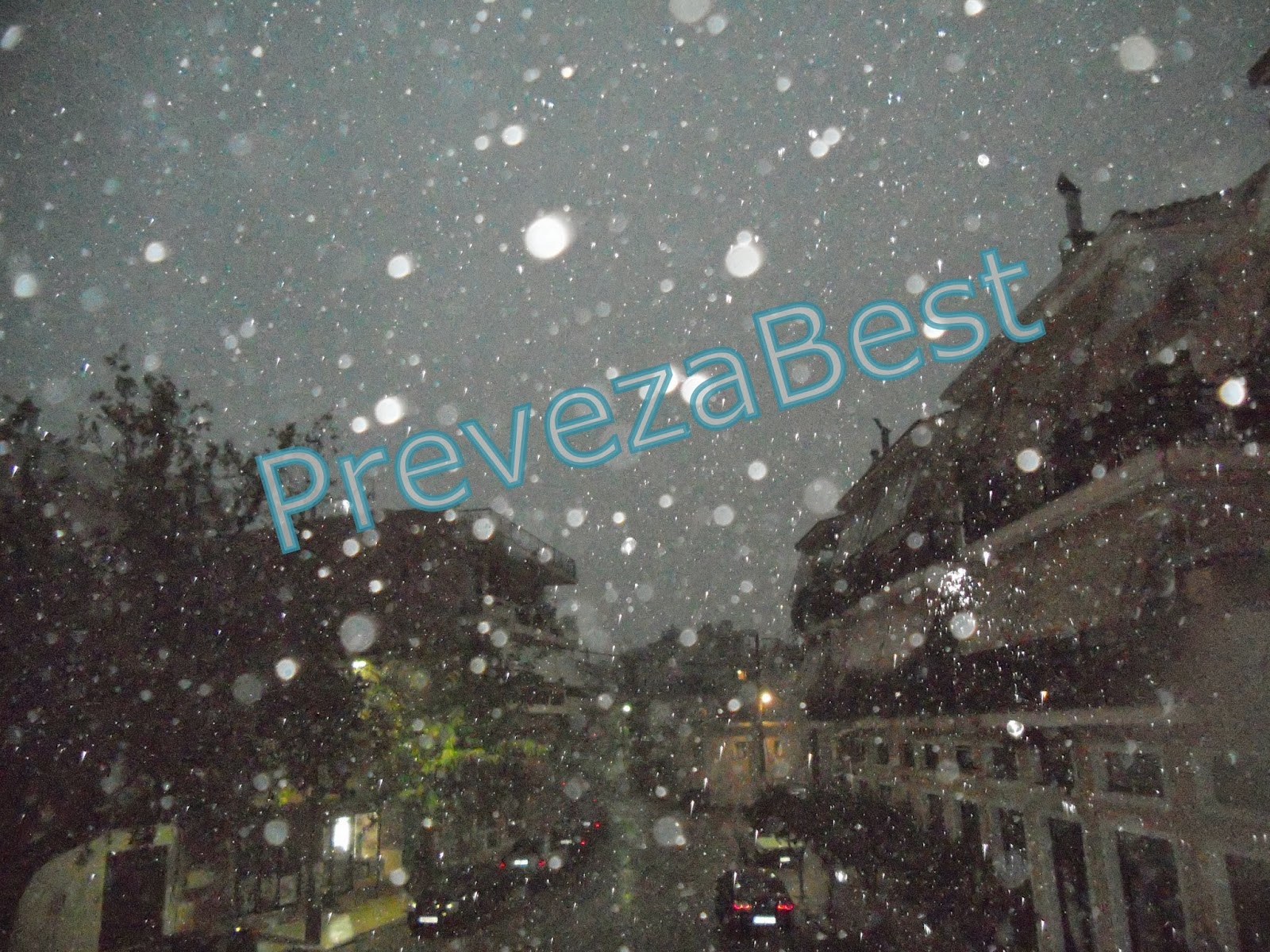 ΒΙΝΤΕΟ-Κακοκαιρία στην Πρέβεζα