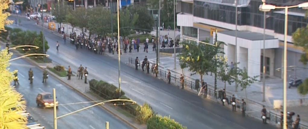 Κλειστή η Λεωφόρος Αλεξάνδρας και στα δύο ρεύματα