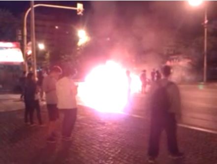 ΒΙΝΤΕΟ-Ένταση στη Θεσσαλονίκη