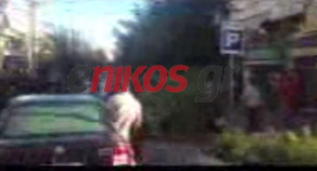 ΒΙΝΤΕΟ-Επιτέθηκαν στον Πάνο Καμμένο στο Κερατσίνι