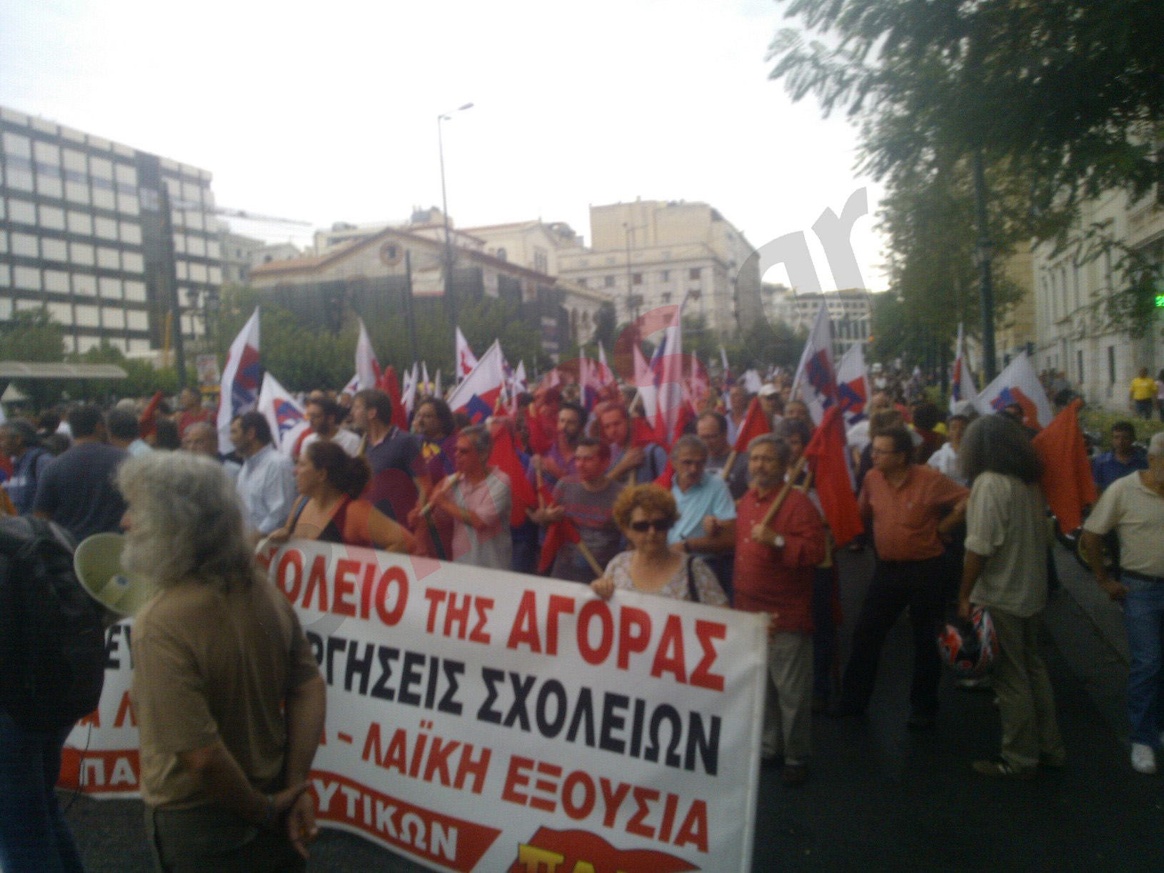 Το ΠΑΜΕ στα Προπύλαια