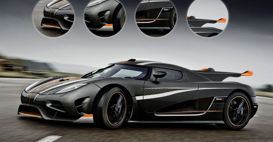 H ταχύτητα του Koenigsegg One:1