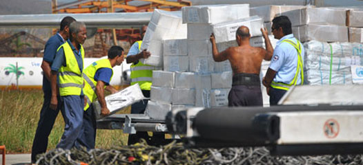 Έστειλαν 7 τόνους εφόδια στη Συρία