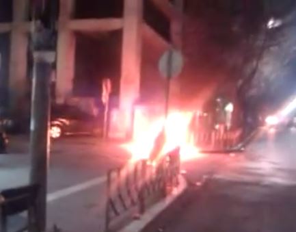 ΒΙΝΤΕΟ-Επεισόδια στη Θεσσαλονίκη