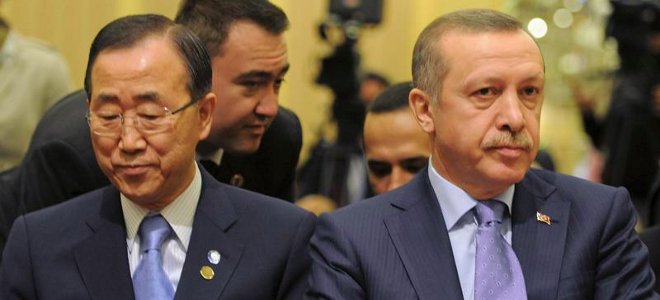 Για το κυπριακό συζήτησαν Ερντογάν-Μπαν Κι Μουν