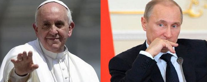 Επιστολή του Πάπα στον Πούτιν