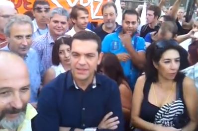 Στις εγκαταστάσεις της ΕΤ 3 ο Τσίπρας