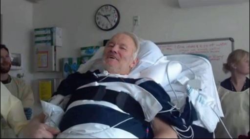 Δώρισε το ακρωτηριασμένο του πόδι