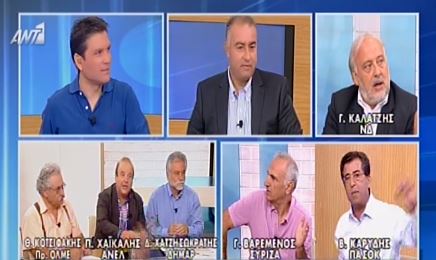 ΒΙΝΤΕΟ-Ένταση στον ΑΝΤ1