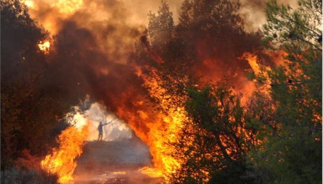 Πρόσφυγες κάηκαν στη Σάμο