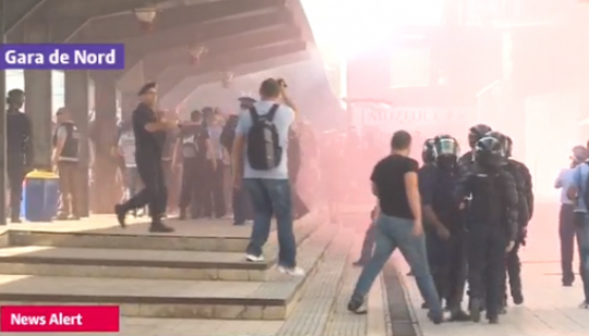 ΒΙΝΤΕΟ-Επεισόδια πριν από το παιχνίδι Ρουμανίας-Ουγγαρίας