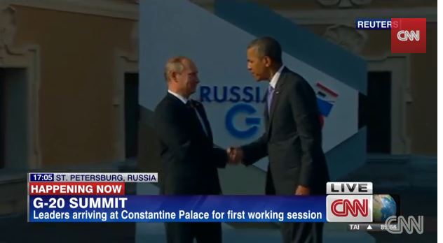 ΒΙΝΤΕΟ-Η χειραψία Πούτιν-Ομπάμα