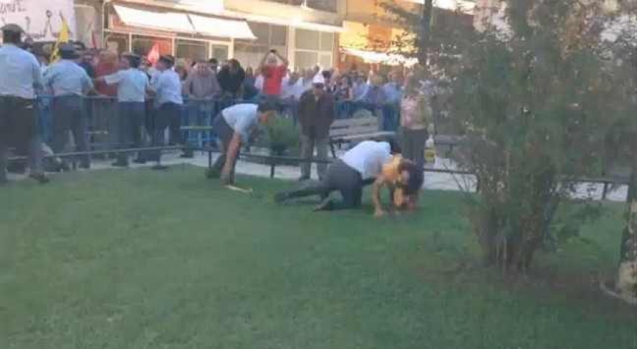 ΒΙΝΤΕΟ-Ένταση με Χρυσαυγίτες στα Γιαννιτσά